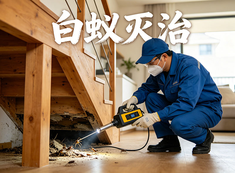 鹿城区白蚁灭治服务｜专业消杀，筑牢建筑安全防线