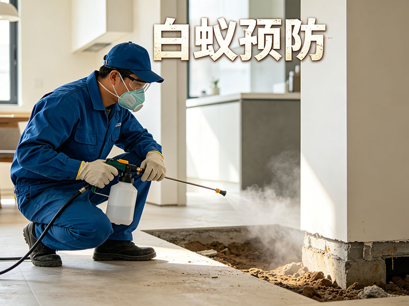 鹿城区白蚁预防服务｜事前科学防护，杜绝蚁患滋生
